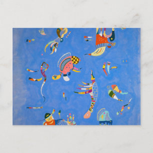 Carte Postale Sky Blue, 1940 par Wassily Kandinsky