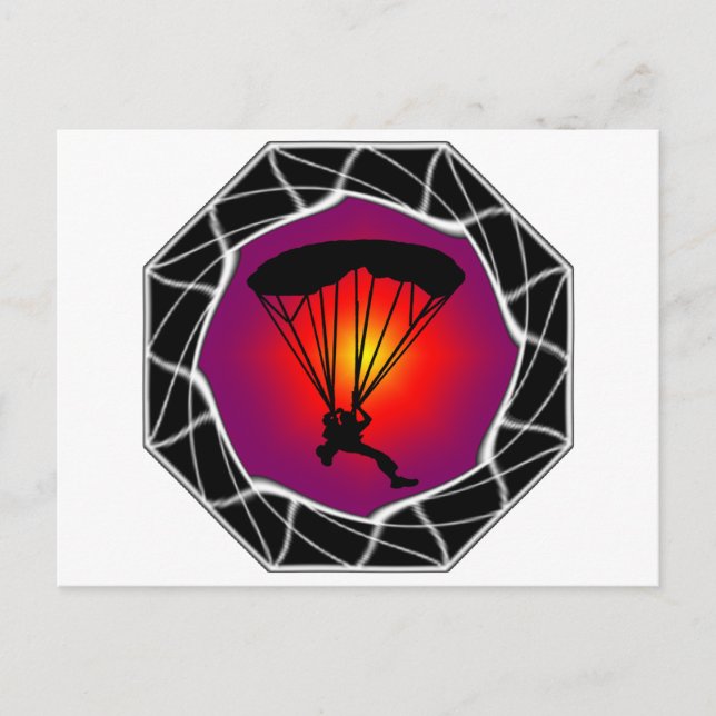 CARTE POSTALE SKY PLONGÉE PRÊT (Devant)