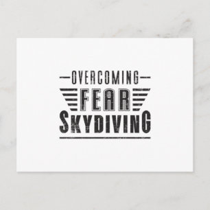 Carte Postale Skydive Skydive Plane Jump Idée cadeau
