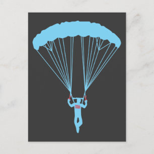 Carte Postale skydive suicide