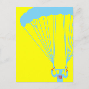 Carte Postale skydive suicide