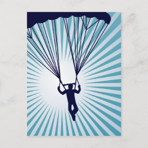 Carte Postale skydiver