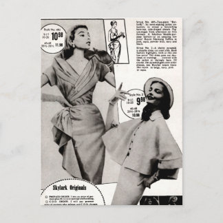 Carte Postale Skylark Dress Designs originaux