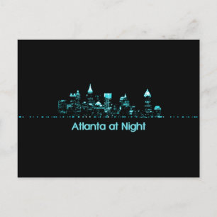 Carte Postale Skyline Atlanta