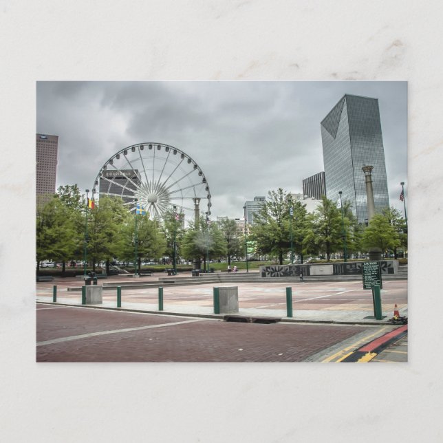 Carte Postale Skyline Atlanta (Devant)