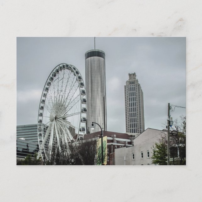 Carte Postale Skyline Atlanta (Devant)