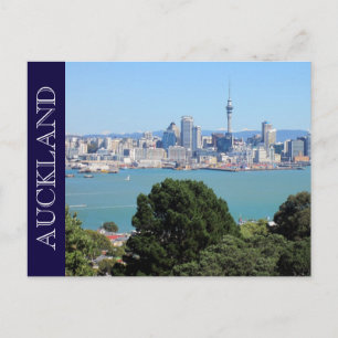 Carte Postale skyline auckland nz