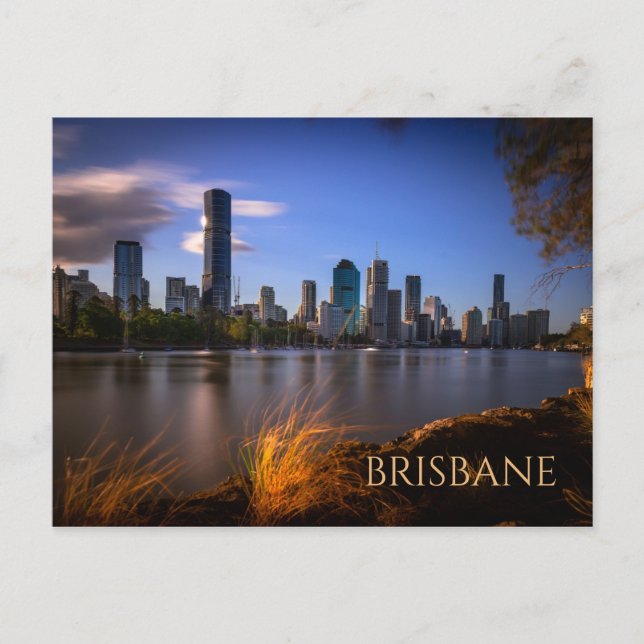 Carte Postale Skyline, Brisbane, Brisbane River, Australie (Devant)