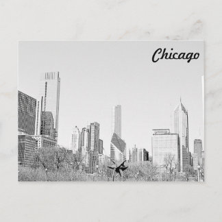 Carte Postale Skyline Chicago