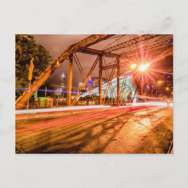 Carte Postale skyline cleveland ohio (Devant)