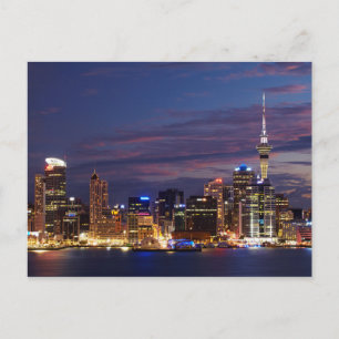 Carte Postale Skyline de Auckland City