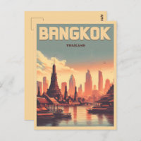 Skyline de Bangkok - Thailande cadeaux de voyage