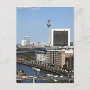Carte Postale Skyline de Berlin, Allemagne