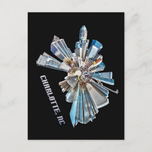 Carte Postale skyline de charlotte
