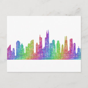 Carte Postale Skyline de Chicago