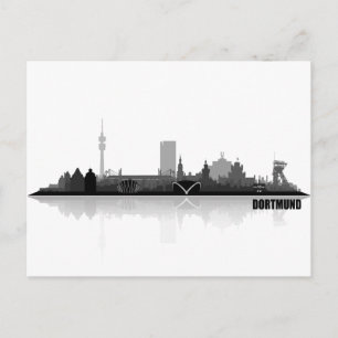 Carte Postale Skyline de Dortmund