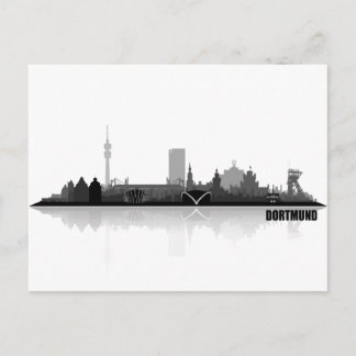 Carte Postale Skyline de Dortmund