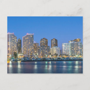 Carte Postale Skyline de la ville de Waikiki