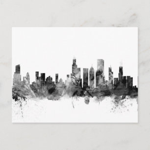 Carte Postale Skyline de l'Illinois