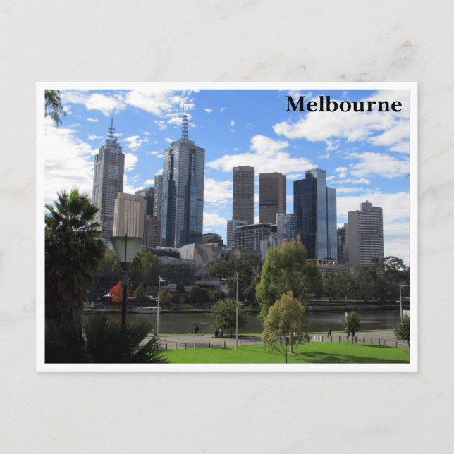 Carte Postale skyline de melbourne (Devant)
