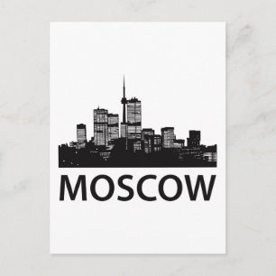 Carte Postale Skyline de Moscou