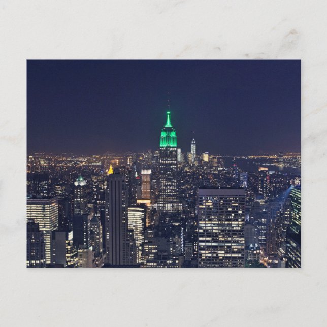 Carte Postale Skyline de New York (Devant)