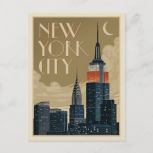 Carte Postale Skyline de New York