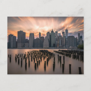 CARTE POSTALE SKYLINE DE NEW YORK