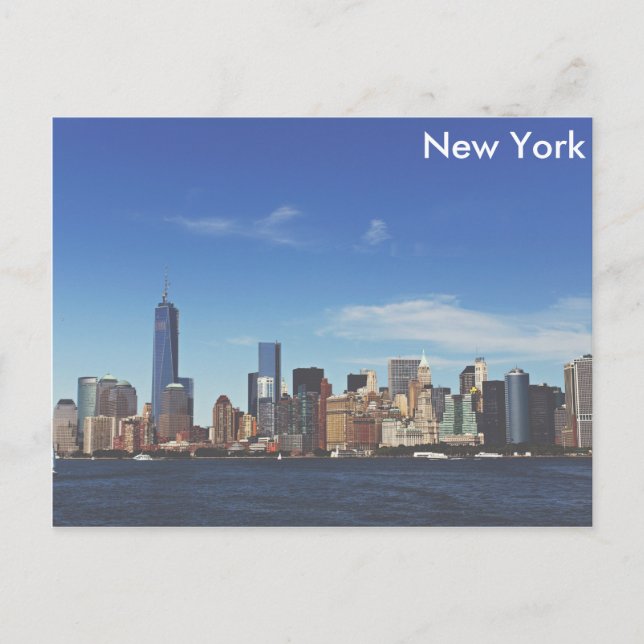 Carte Postale Skyline de New York (Devant)