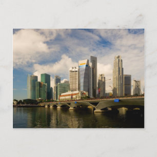 Carte Postale Skyline de Singapour