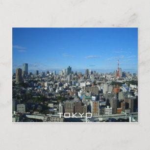 Carte Postale Skyline de Tokyo