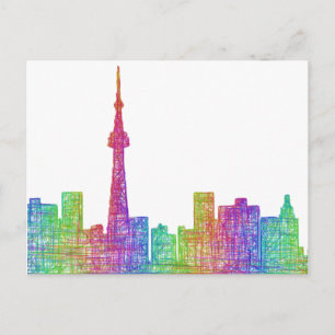 Carte Postale Skyline de Toronto