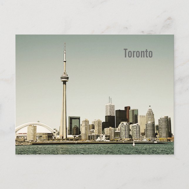 Carte postale Skyline de Toronto (Devant)