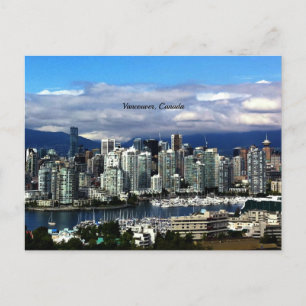 Carte Postale Skyline de Vancouver, Canada
