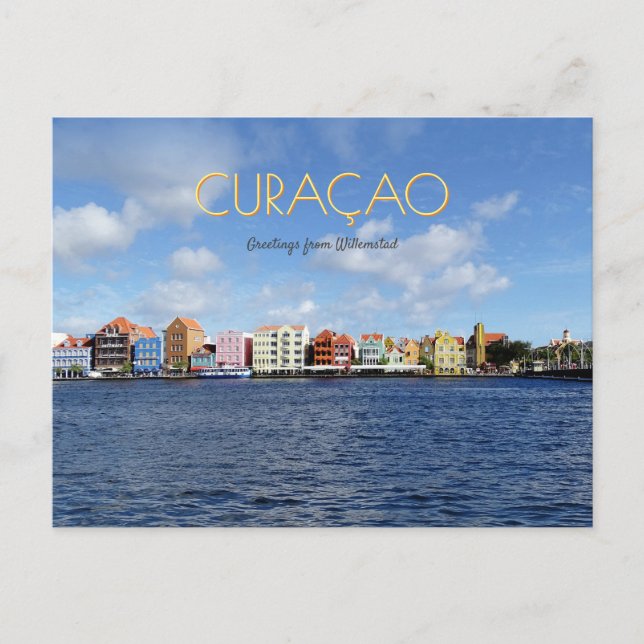 Carte Postale Skyline de Willemstad (personnalisable) (Devant)