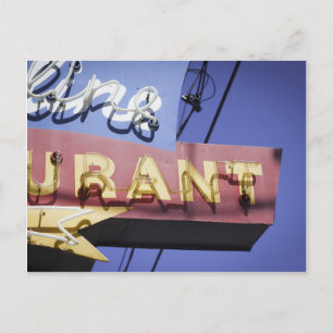 Carte Postale Skyline Diner, Parkdale Toronto