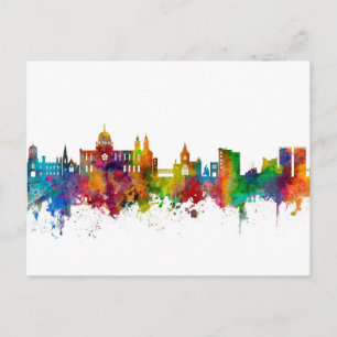 Carte Postale Skyline Galway Irlande