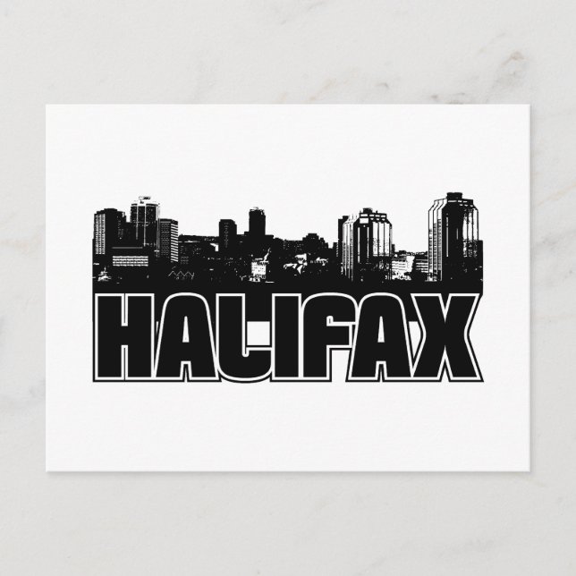 Carte Postale Skyline Halifax (Devant)