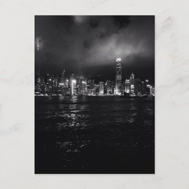 Carte Postale Skyline Hong Kong (Devant)