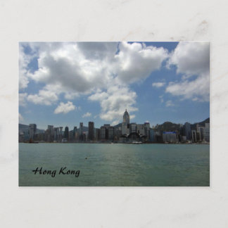 Carte Postale Skyline Hong Kong