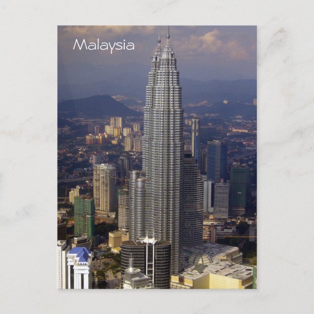 Carte Postale skyline kl malay (Devant)