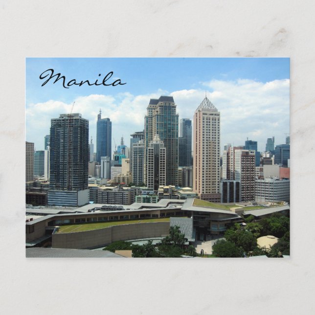 Carte Postale skyline makati (Devant)