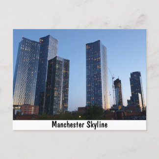 Carte Postale Skyline Manchester