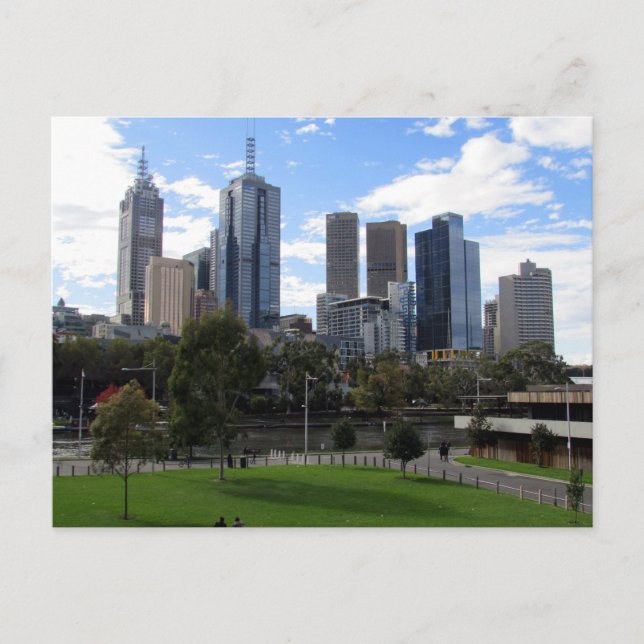 Carte Postale skyline melbourne (Devant)
