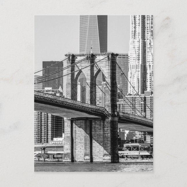 Carte Postale Skyline New York (Devant)