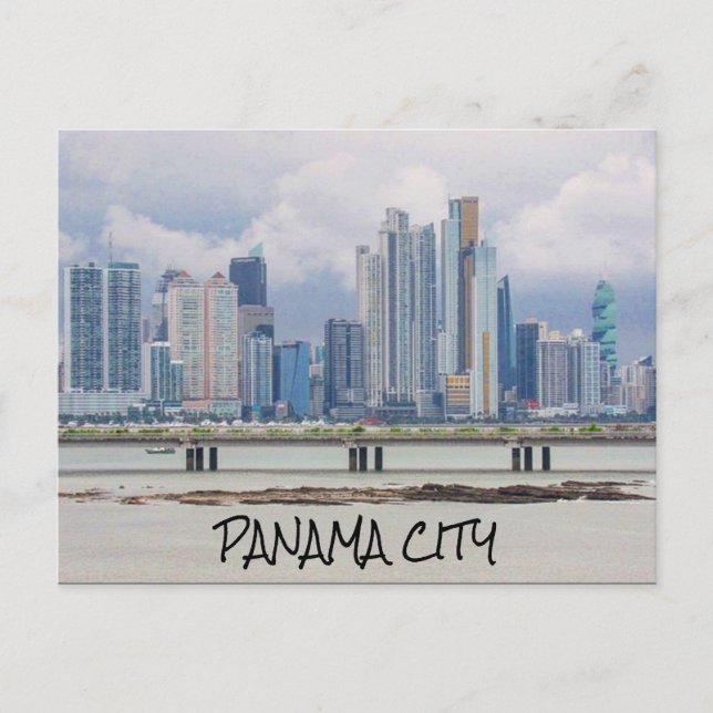 Carte Postale skyline panama (Devant)