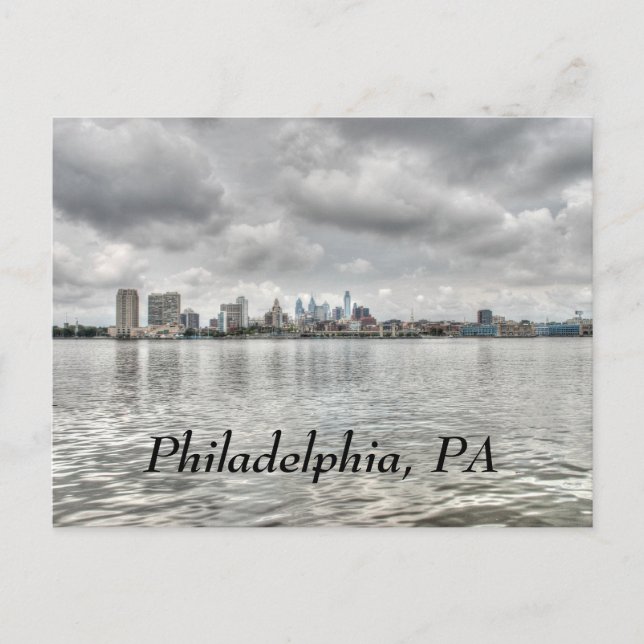 Carte Postale Skyline Philly (Devant)