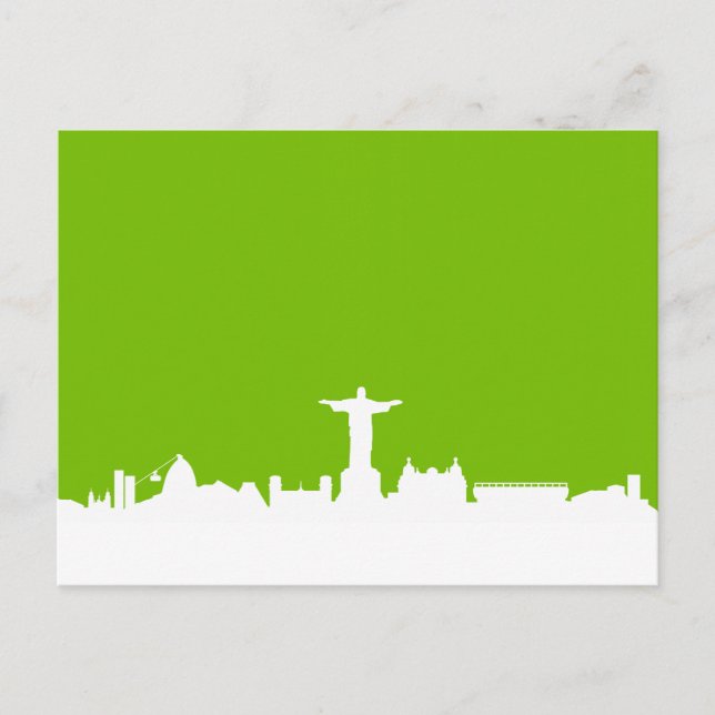 Carte Postale Skyline Rio de Janeiro (Devant)