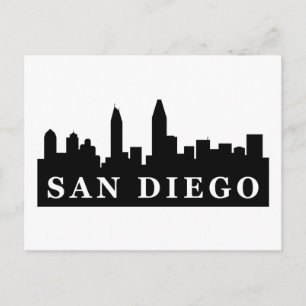 Carte Postale Skyline San Diego