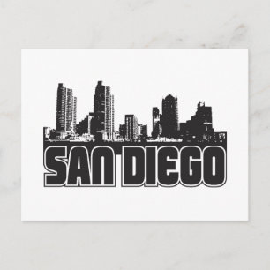 Carte Postale Skyline San Diego